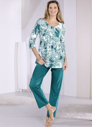 pyjama met 3/4 mouwen en lange broek