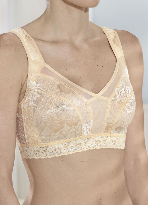 Soft-BH - BH met plakband voor een perfecte pasvorm, in Größe 080 bis 115, in Cup B, in Farbe PUDER Ansicht 1