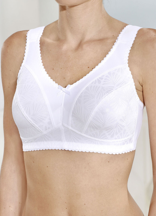 Soft-BH - BH Cup B, in Größe 080 bis 115, in Cup B, in Farbe WEISS Ansicht 1