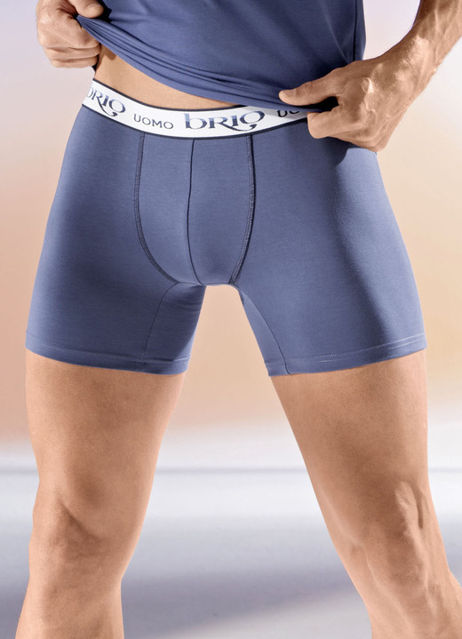 Onderbroeken - Vier pakjes broeken, in Größe 005 bis 011, in Farbe 2X INDIGOBLAU, 2X NAVY Ansicht 1