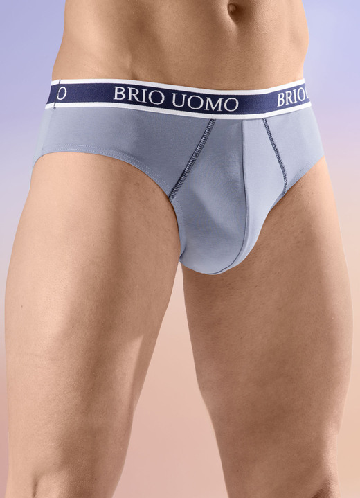 Onderbroeken - Vier pakjes slips, in Größe 004 bis 010, in Farbe 2X GRAUBLAU, 2X NAVY Ansicht 1