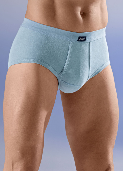 Onderbroeken - Vier pakjes slips, in Größe 005 bis 014, in Farbe 2X TAUBENBLAU, 2X SCHIEFER Ansicht 1