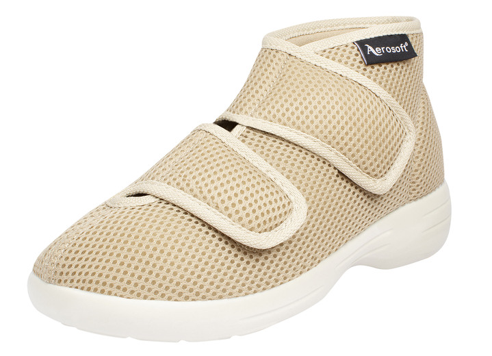 Laarzen & laarsjes - Klittenbandlaarzen voor dames en heren, in Größe 036 bis 046, in Farbe BEIGE Ansicht 1