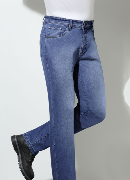Jeans - Warme thermojeans in 3 kleuren Jeans - Warme thermojeans in 3 kleuren, in Größe 024 bis 060, in Farbe JEANSBLAU