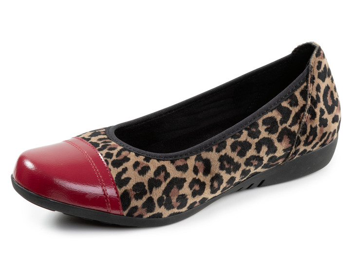 Pumps & ballerina's - ELENA EDEN, trendy damesballerina's, breedte G, met uitneembaar voetbed, in Größe 036 bis 042, in Farbe CAMEL-ROT Ansicht 1