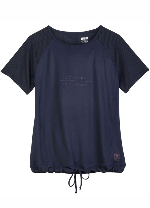 Vrijetijdspakken - Functioneel shirt van “LPO”, in Größe 036 bis 048, in Farbe MARINE Ansicht 1
