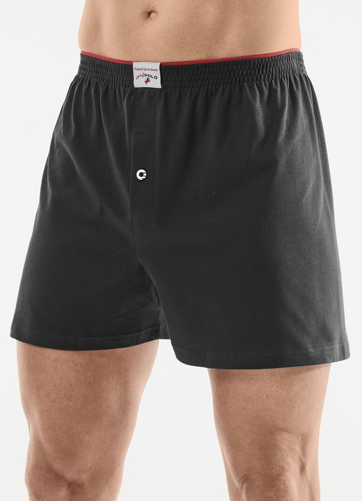 Inspiratie - Driepack boxershorts van biologisch katoen, in Größe 005 bis 016, in Farbe 3X ZWART Ansicht 1
