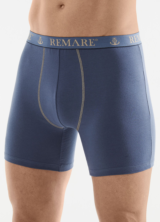 Onderbroeken - Vijfpak broeken met elastische tailleband Onderbroeken - Vijfpak broeken met elastische tailleband, in Größe 005 bis 011, in Farbe 3X JEANSBLAU, 2X HELLBLAU
