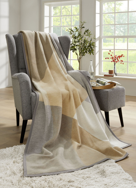 Inspiratie - Dekbed met velours rand, in Farbe NATUUR Ansicht 1