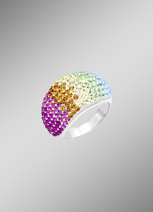 Ringen - Damesring met Swarovski-element, in Größe 160 bis 220, in Farbe  Ansicht 1