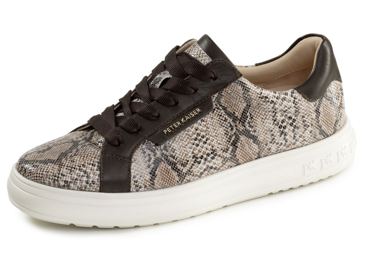 Instappers & veterschoenen - Peter Kaiser, modieuze damessneakers, met uitneembaar voetbed, in Größe 3 1/2 bis 8, in Farbe TAUPE-MOKKA Ansicht 1