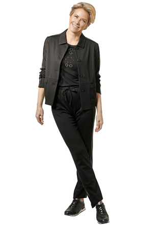 Blazer met overhemdkraag
