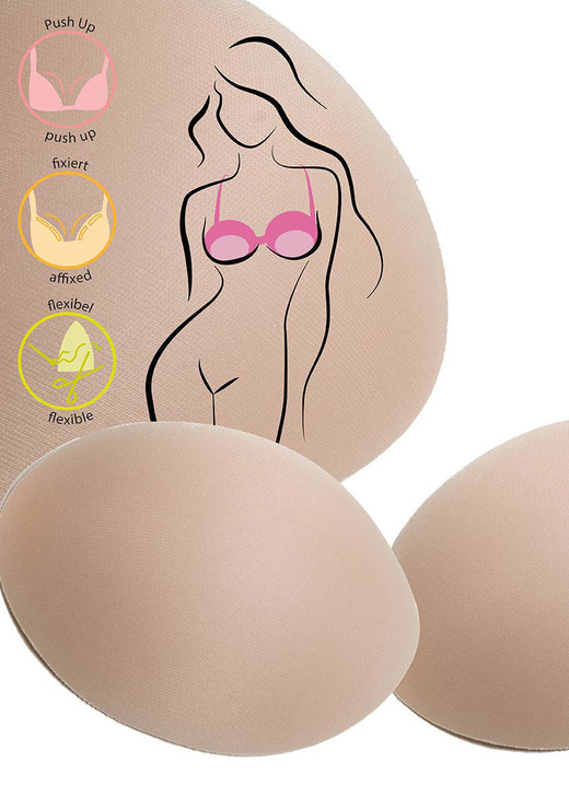 Beugel-BH - Miss Perfect Wow 2 Go One Size Up bh-inzetstukken, in Farbe PUDER Ansicht 1