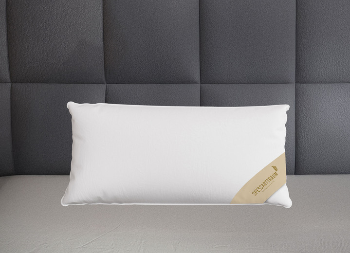 Dekbedden - Premium kwaliteit kussens van Spessarttraum, in Größe 120 (80/80 cm) bis 121 (40/80 cm), in Farbe WEISS Ansicht 1