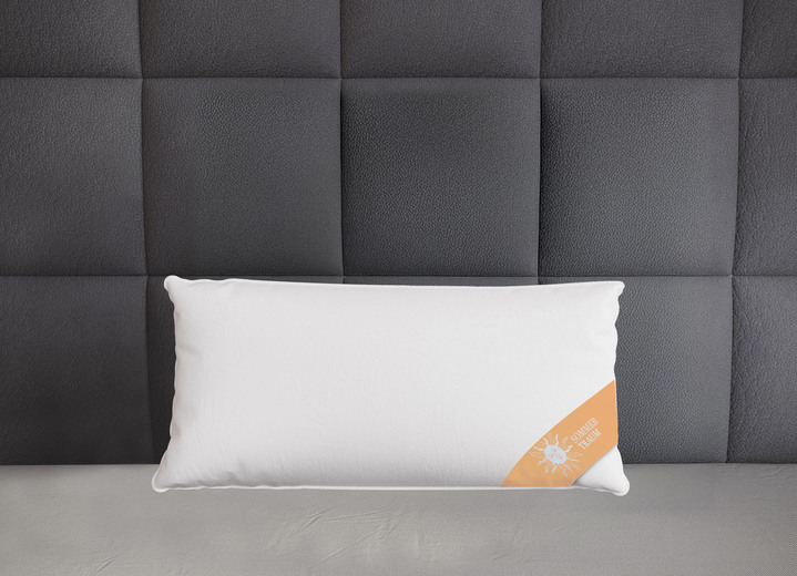 Dekbedden - Kussen, in Größe 120 (80/80 cm) bis 121 (40/80 cm), in Farbe WEISS Ansicht 1
