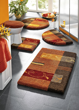 Superzachte badmattenset met antislip latex