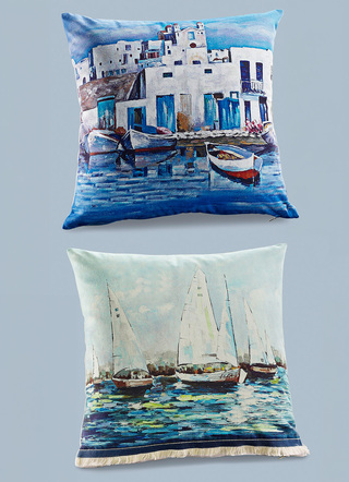 Kussenslopen met beeldschone maritieme dessins