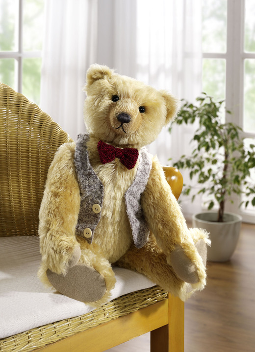 Woonaccessoires - Teddybeer Hans von Clemens speeldieren, in Farbe LICHT GOUD