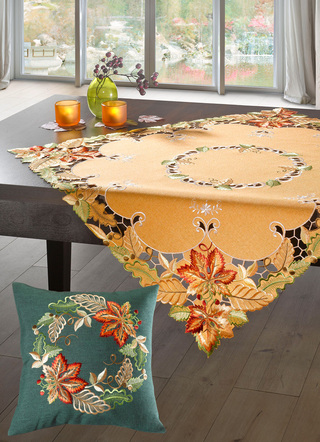 Herfst tafel- en kamerdecoratie