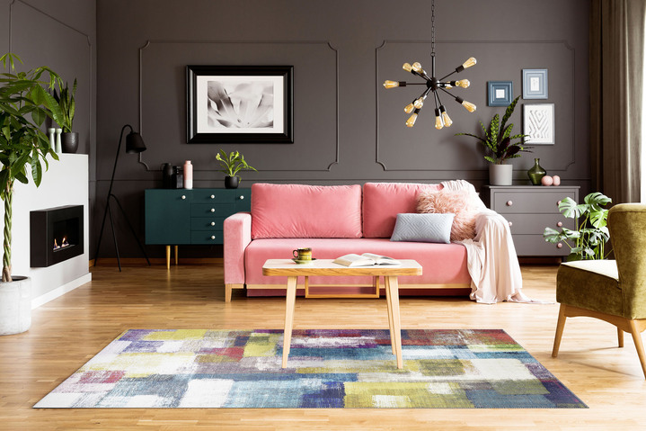 Woonaccessoires - Kleurrijke bruggen en tapijten, in Größe 113 (vloerkleed, 80 x 150 cm) bis 282 (Tapijt, 200 x 290 cm), in Farbe MULTI Ansicht 1
