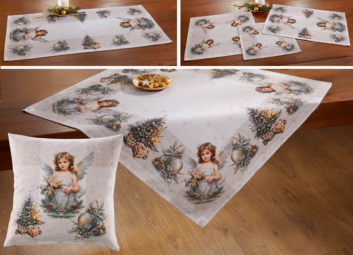 Decoratiekussens & slopen - Fantastisch mooie tafel- en kamerdecoratie, in Größe 101 (Kleedje, 35 x 50 cm) bis 404 (Kussensloop, 40 x 40 cm), in Farbe BUNT Ansicht 1