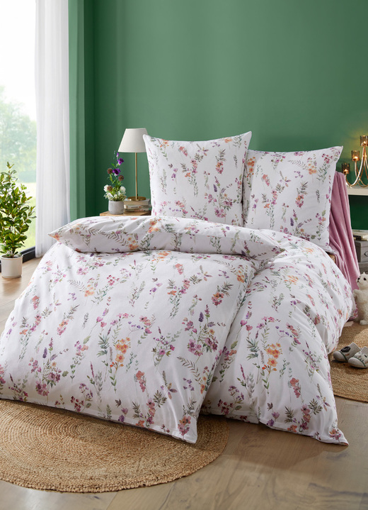 Beddengoed - beddengoedset, in Größe 112 (80 x 80 cm + 135 x 200 cm) bis 115 (80 x 80 cm + 155 x 220 cm), in Farbe MULTICOLOR Ansicht 1