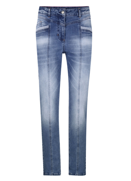 - Jeans met 5 zakken, in Größe 019 bis 052, in Farbe BLAUW Ansicht 1
