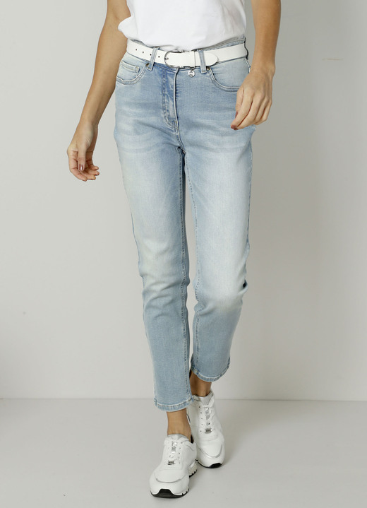 - 7/8-jeans, in Größe 019 bis 052, in Farbe HELLBLAU Ansicht 1