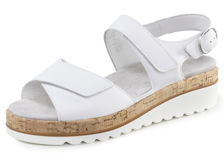 Sandalettes & slippers - Sandalen, in Größe 3 1/2 bis 8, in Farbe WEISS Ansicht 1