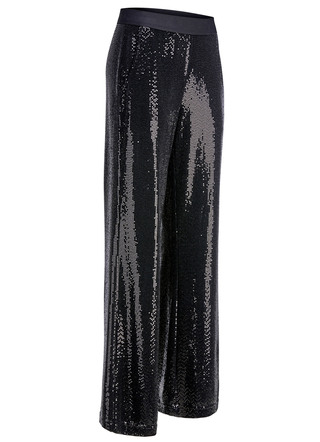 Broek met glinsterende pailletten