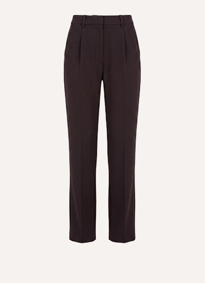 Broek met modieuze wijdte