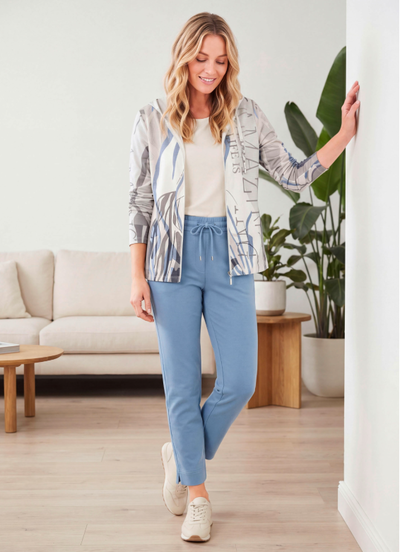 Broek met katoen