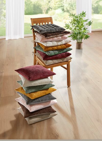 Stoelkussens en kussenslopen 