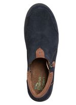 ELENA EDEN, comfortabele dameslaarzen, breedte H, met uitneembaar voetbed DONKERBLAUW