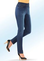 Power stretch jeans in slip-on model 