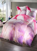 Zachte renforc&eacute; beddengoedset van Florella FRAMBOOS