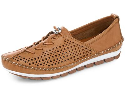 Gemini, comfortabele damespantoffels, breedte G, met uitneembaar voetbed 