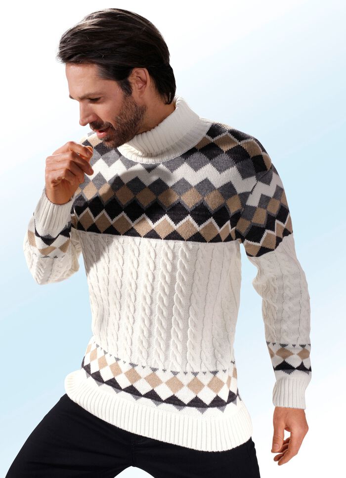 Coltrui met een mix van kleuren en patronen 