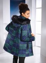 Jas met houndstooth-patroon 