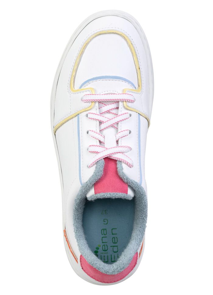 ELENA EDEN sneakers van nappaleer 