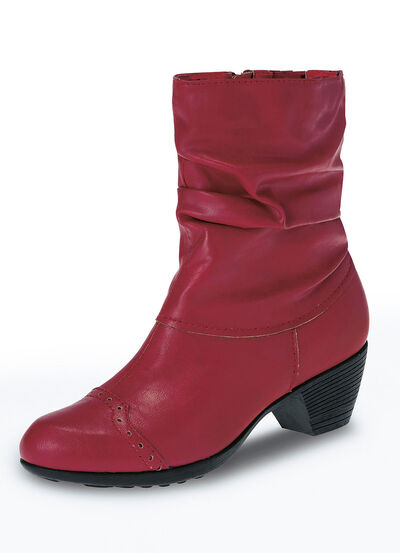 Andrea Conti, modieuze dames enkellaarsjes, winterschoenen, met rits 