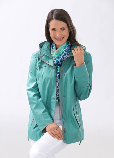 Functioneel jack met ritssluiting aan de zijsplitten 