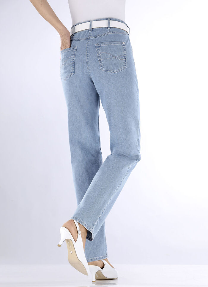 Comfortjeans CARLA HELLBLAU