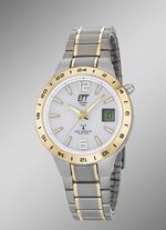 ETT radiogestuurd solar herenhorloge met titanium bandkast 