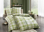 Moderne beddengoedset GROEN