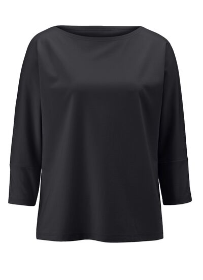Shirt met ronde hals 