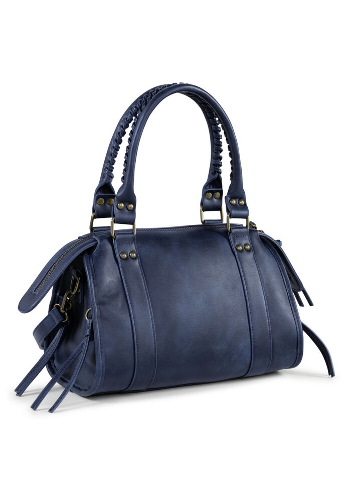 Collezione Alessandro tas met speelse versieringen DUNKELBLAU