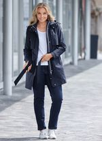 Functionele trenchcoat met riem 