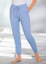 Broek met katoen LICHTBLAUW