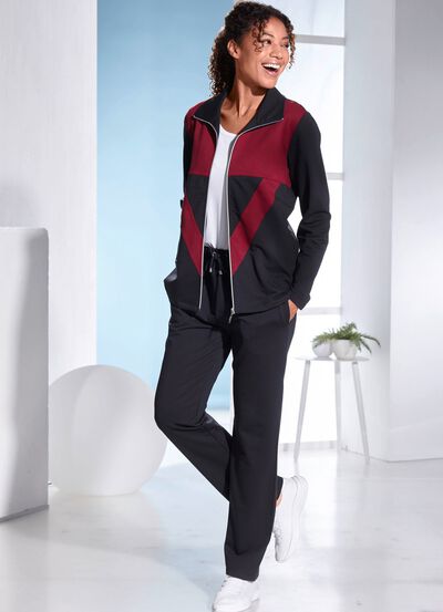 Vrijetijdspak met naadzakken 